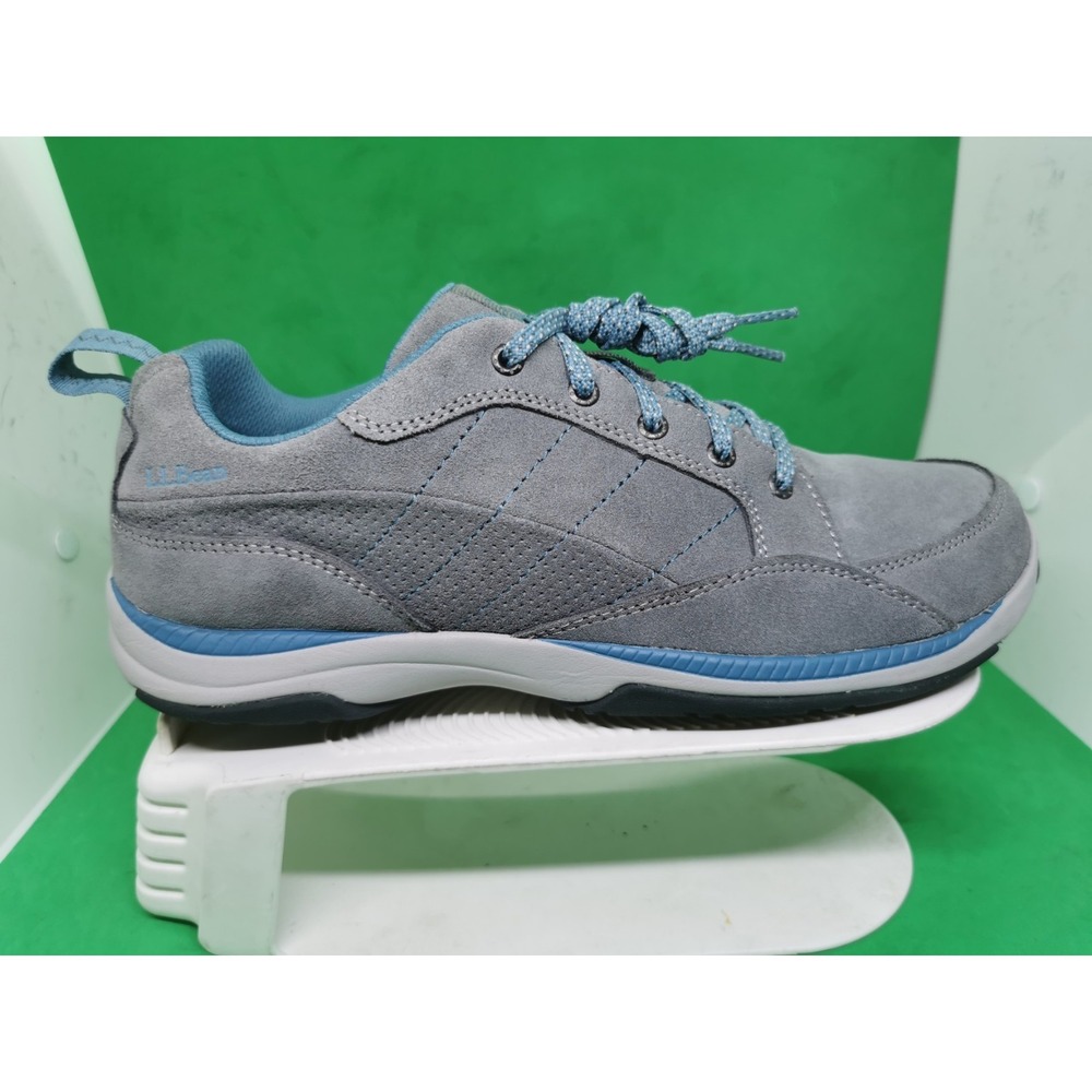 L.L. Bean Sport Gray Suede Lace Up Hiking Shoes Sneakers Women's Siz 10M 501754 - Picture 5 of 16